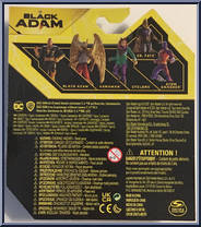 Hawkman from Black Adam - Basic Series manufactured by Spinmaster [Back]