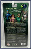 Flash (Blue Lantern) from Blackest Night - Series 6 manufactured by DC Direct [Back]