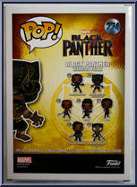 Black Panther (Warrior Falls) from Black Panther - Pop! Vinyl Figures manufactured by Funko [Back]