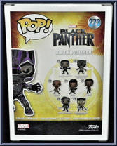Black Panther (Purple Glow) from Black Panther - Pop! Vinyl Figures manufactured by Funko [Back]