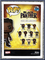 Erik Killmonger from Black Panther - Pop! Vinyl Figures manufactured by Funko [Back]