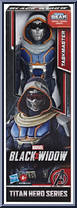 Taskmaster from Black Widow - Titan Hero Series manufactured by Hasbro [Front]
