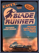 Deckard's Chase Spinner from Blade Runner - Basic Series manufactured by ERTL [Front]