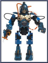 Dread from Blok Bots - Cyborgs vs. Mutroids manufactured by Mega Bloks [Loose]