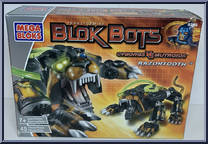 Razortooth from Blok Bots - Cyborgs vs. Mutroids manufactured by Mega Bloks [Front]