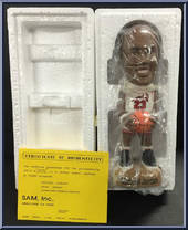 Michael Jordan (White Jersey) from Bobbing Heads - Basic Series manufactured by Sam, Inc. [Front]