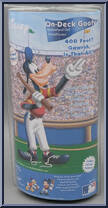 On-Deck Goofy (New York Yankees) from Bobble Dobbles - Disney manufactured by Bobble Dobbles [Back]