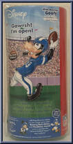 Wide Receiver Goofy (San Francisco 49ers) from Bobble Dobbles - Disney manufactured by Bobble Dobbles [Back]