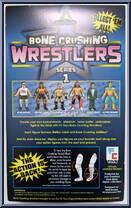 Bryan Clark (Red) from Bone Crushing Wrestlers - Basic Series manufactured by FC Toys [Back]