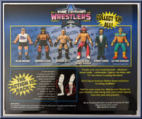 Ultimo Dragon (Pink) / Sonny Onoo (Yellow) from Bone Crushing Wrestlers - Multi-Packs manufactured by FC Toys [Back]