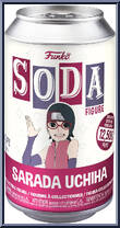 Sarada Uchiha (Metallic) from Boruto - Soda manufactured by Funko [Front]