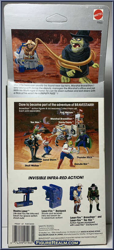 Deputy Fuzz - BraveStarr - Basic Series - Mattel Action Figure
