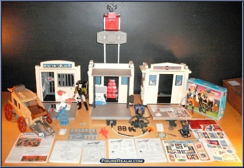 Fort Kerium was the only setting toy released, it was where many of the  heroes lived. #fortkerium #bravestarr