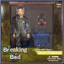 Jesse Pinkman (Black Suit) (Gas Mask & Container) Action Figure