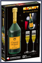 Chateau de Brick Bottle from Brickcraft - Bricktanicals manufactured by Brickcraft [Back]