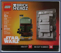 Boba Fett / Han Solo in Carbonite from Brickheadz - Basic Series manufactured by Lego [Front]