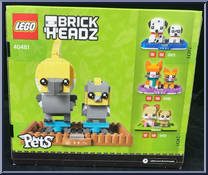 Chick #136 / Cockatiel #135 from BrickHeadz - Pets manufactured by Lego [Back]
