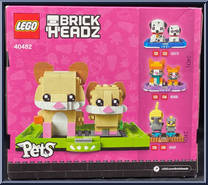 Baby Hamster #138 / Hamster #137 from BrickHeadz - Pets manufactured by Lego [Back]