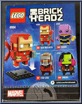 Iron Man MK50 #35 from BrickHeadz - Marvel manufactured by Lego [Back]