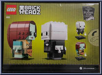 Jack Skellington #64 / Sally #75 from BrickHeadz - Nightmare Before Christmas manufactured by Lego [Back]