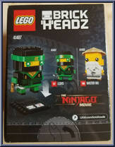 Lloyd #17 from BrickHeadz - Ninjago Movie manufactured by Lego [Back]
