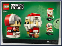 Mr. Claus #33 / Mrs. Clause #34 from BrickHeadz - Basic Series manufactured by Lego [Back]
