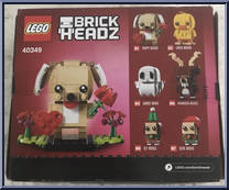 Puppy #81 from BrickHeadz - Basic Series manufactured by Lego [Back]