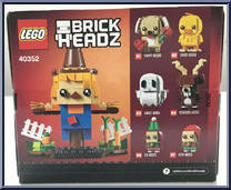Scarecrow #84 from BrickHeadz - Basic Series manufactured by Lego [Back]