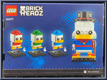 Huey #128 / Dewey #129 / Scrooge McDuck #127 / Louie #130 from BrickHeadz - DuckTales manufactured by Lego [Back]