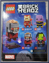 Star Lord #37 from BrickHeadz - Marvel manufactured by Lego [Back]