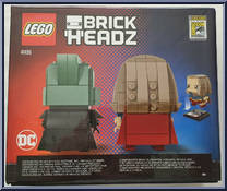 Supergirl #13 / Martian Manhunter #14 from BrickHeadz - DC manufactured by Lego [Back]