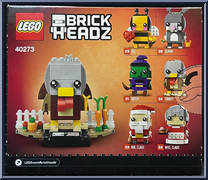 Turkey #32 from BrickHeadz - Basic Series manufactured by Lego [Back]