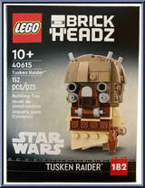 Tusken Raider #182 from BrickHeadz - Star Wars manufactured by Lego [Front]