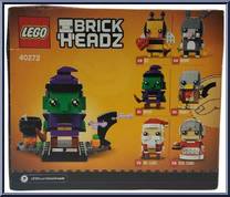 Witch #31 from BrickHeadz - Basic Series manufactured by Lego [Back]
