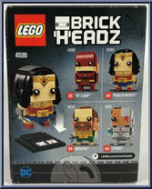 Wonder Woman #22 from BrickHeadz - DC manufactured by Lego [Back]