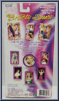 Britney Spears (White Shirt / Blue Pants) from Britney Spears - Carded manufactured by Play Along [Back]