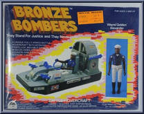 Battle Hovercraft from Bronze Bombers - Vehicles manufactured by Olmec Toys [Front]