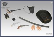 General George A. Custer from Brotherhood of Arms - Sideshow Exclusive manufactured by Sideshow [Loose]
