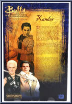 Xander Harris from Buffy the Vampire Slayer - Basic Series manufactured by Sideshow [Back]