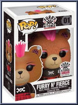 Furry N&rsquo; Fierce from Build-A-Bear - Pop! Vinyl Figures manufactured by Funko [Front]