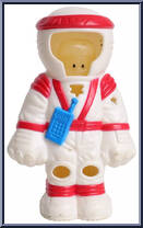 Kid Vid (Astronaut) from Burger King - Glo-Force manufactured by Burger King [Loose]