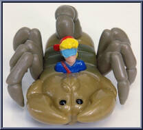 Kid Vid (Scorpion) from Burger King - Bug Riders manufactured by Burger King [Loose]