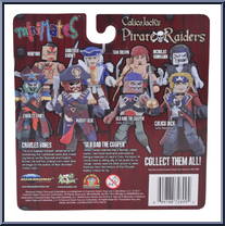 Calico Jack / Tom Brown from Calico Jack's Pirate Raiders - Minimates - Toys R Us - Series 1 manufactured by Diamond Select [Back]