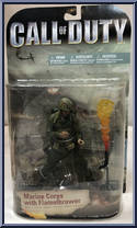 Marine Corps with Flamethrower from Call of Duty - Basic Series manufactured by McFarlane [Front]