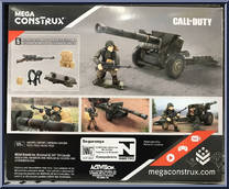 Anti-Tank Gun from Call of Duty - Box Sets manufactured by Mega Bloks [Back]
