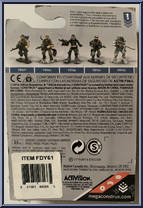 Jet Pilot from Call of Duty - Series 1 manufactured by Mega Bloks [Back]