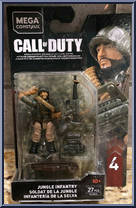 Jungle Infantry from Call of Duty - Series 4 manufactured by Mega Bloks [Front]