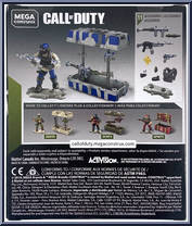 Navy Weapon Crate from Call of Duty - Box Sets manufactured by Mega Bloks [Back]