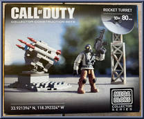Rocket Turret from Call of Duty - Box Sets manufactured by Mega Bloks [Front]