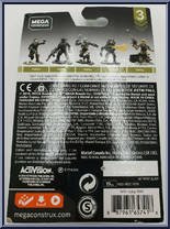 Specialist "Battery" from Call of Duty - Series 3 manufactured by Mega Bloks [Back]